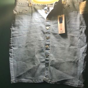 Jean skirt brand new